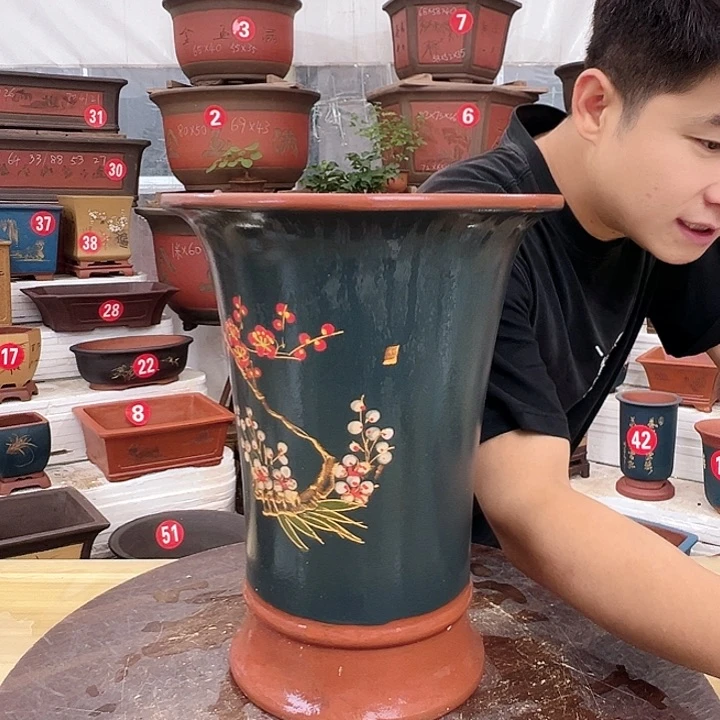 紫砂花盆工厂直发