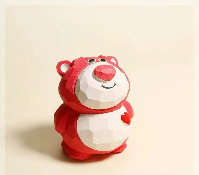 【貝勒爺】s863 甄选时尚DIY草莓熊摆件【多样性发其一】