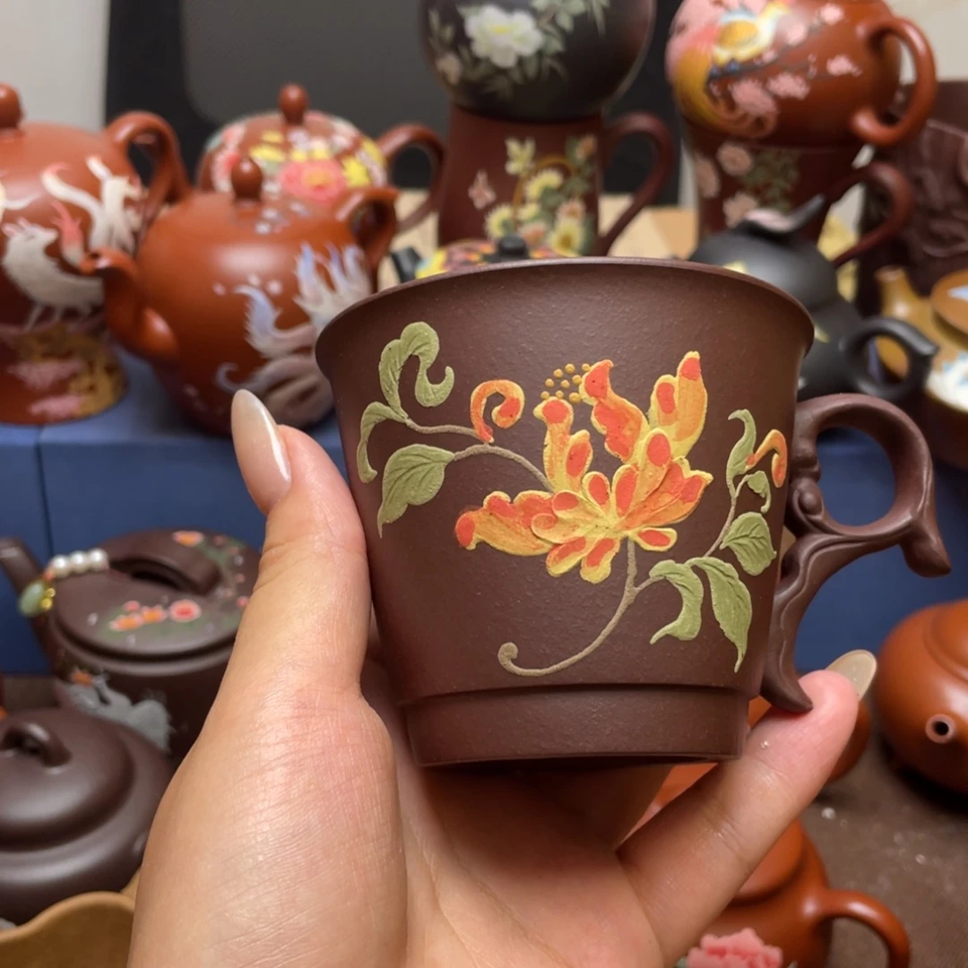 茶杯紫砂紫砂主人杯170cc