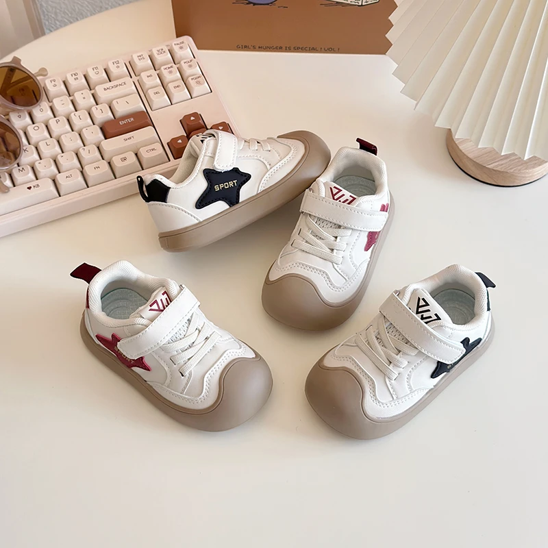 哈登熊宝宝学步鞋2025春季新款女童软底婴儿鞋子学步机能鞋男童鞋