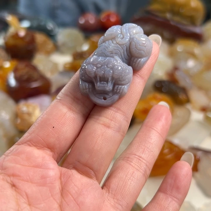 玛瑙/玉髓吊坠(不含链)未镶嵌