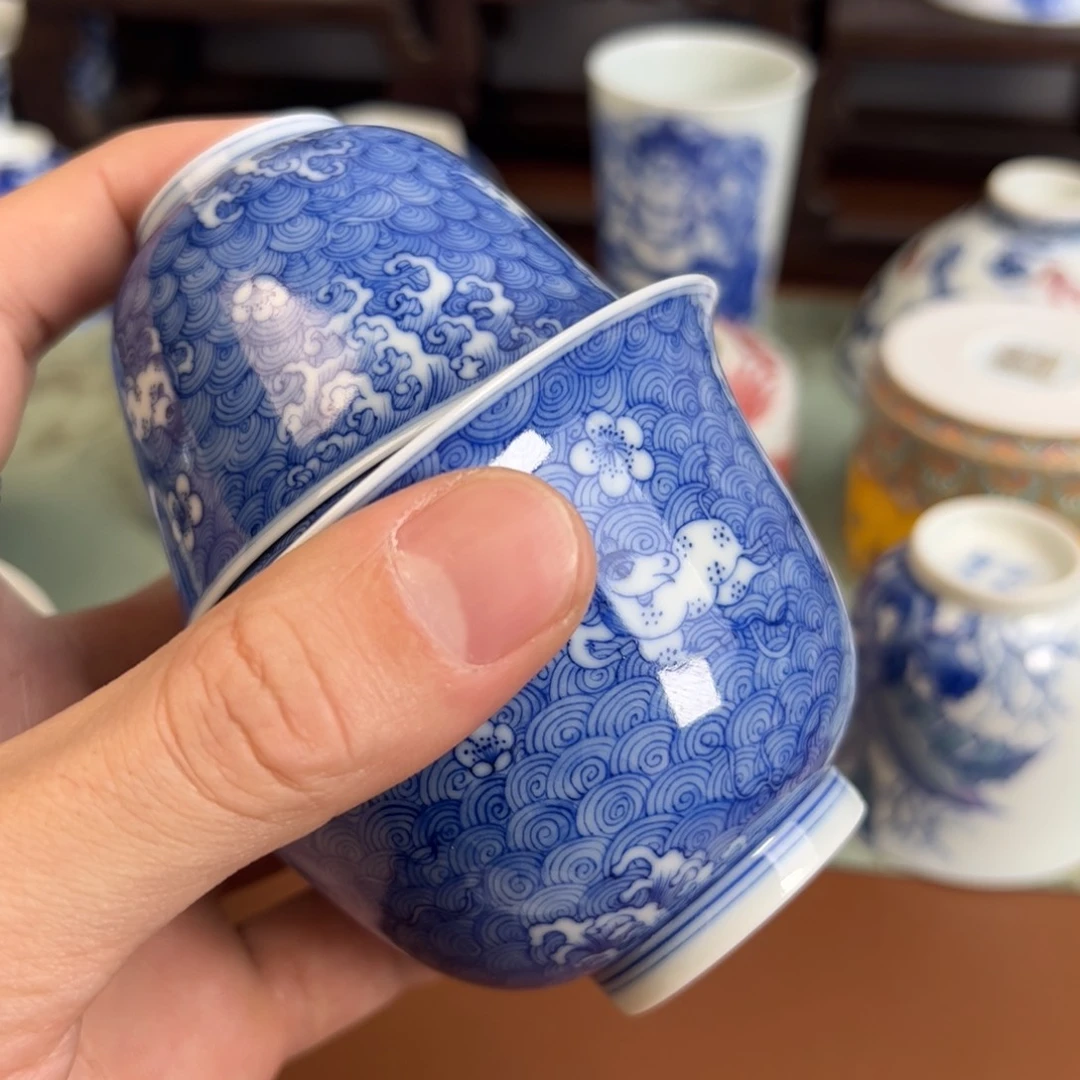 瓷片祎*堂景德镇瓷器手工手绘