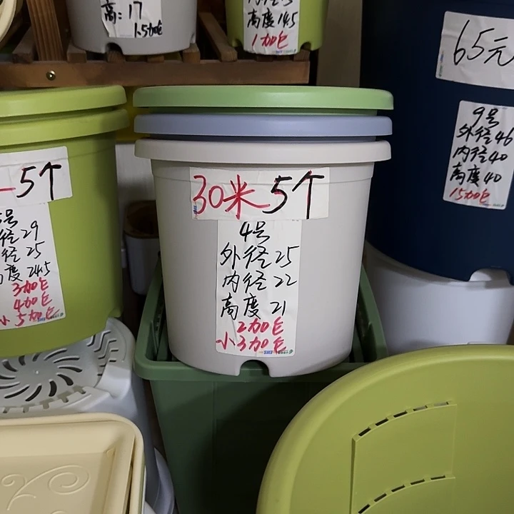灰白色4号口径25高21无托8个