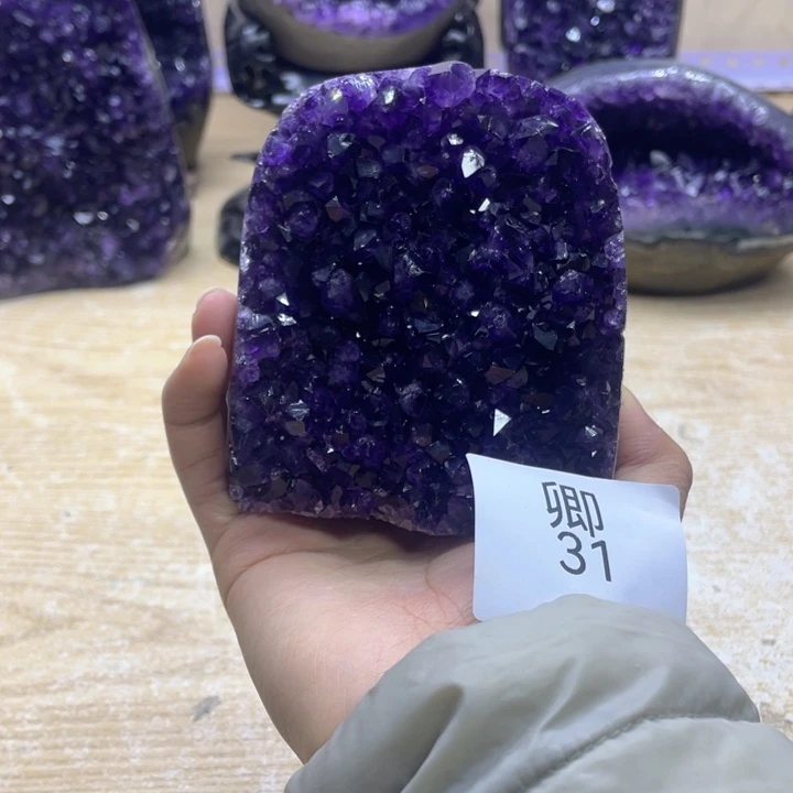 未镶嵌珠宝半成品紫晶