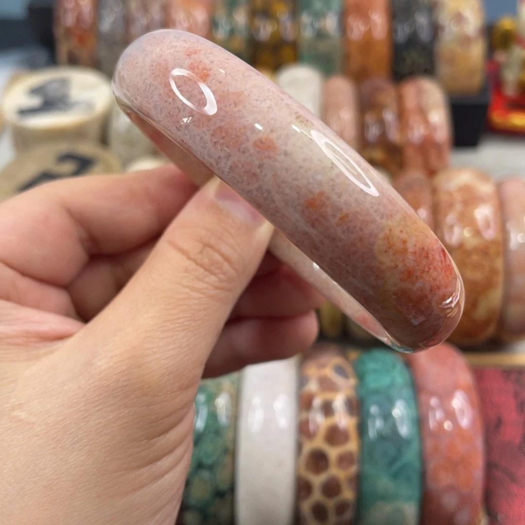 银S925镀金镶嵌手镯硅化玉