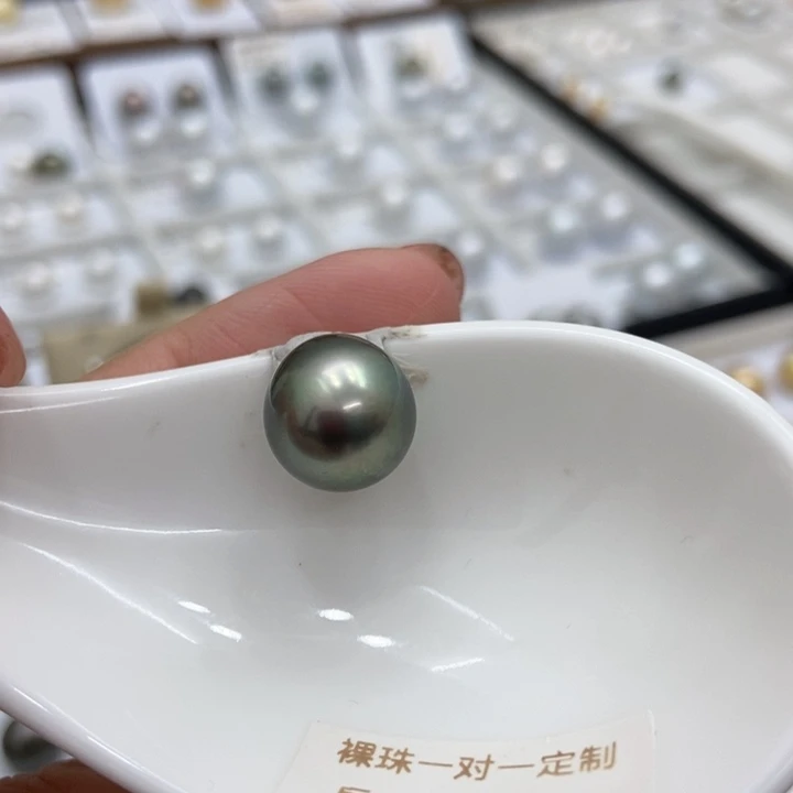 裸珠海水珍珠大溪地11.6