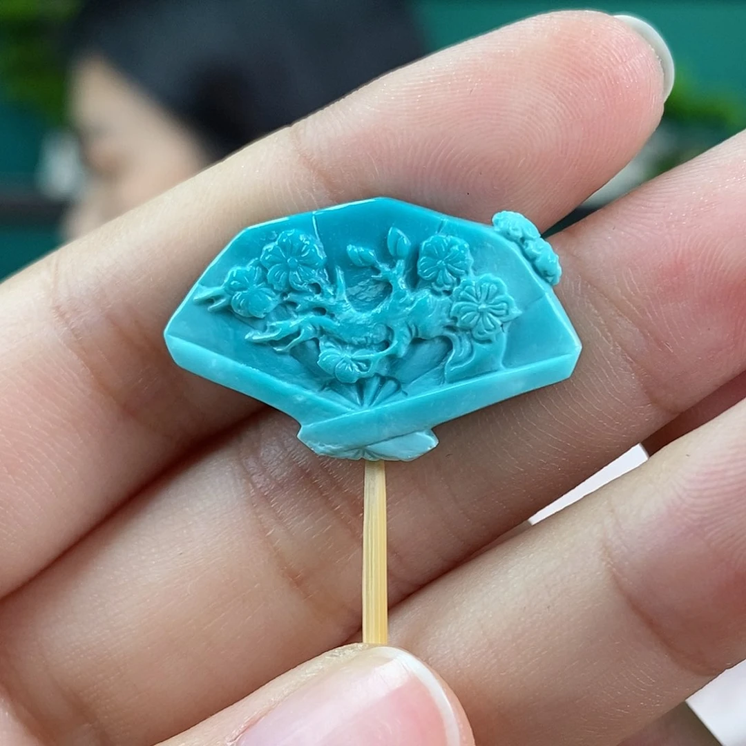 绿松石珠宝奇石未镶嵌