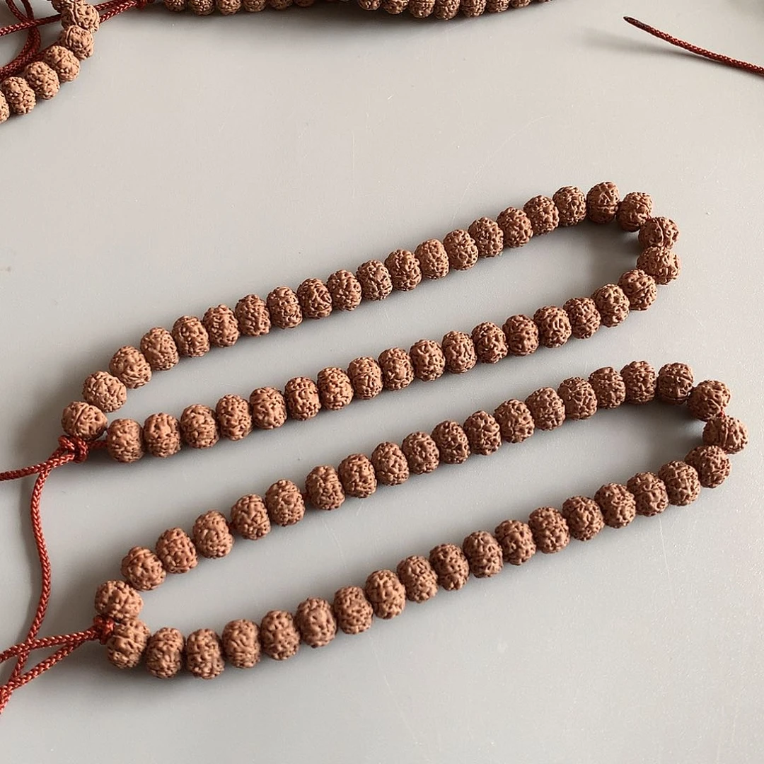 金刚菩提手串平头细纹 8mm