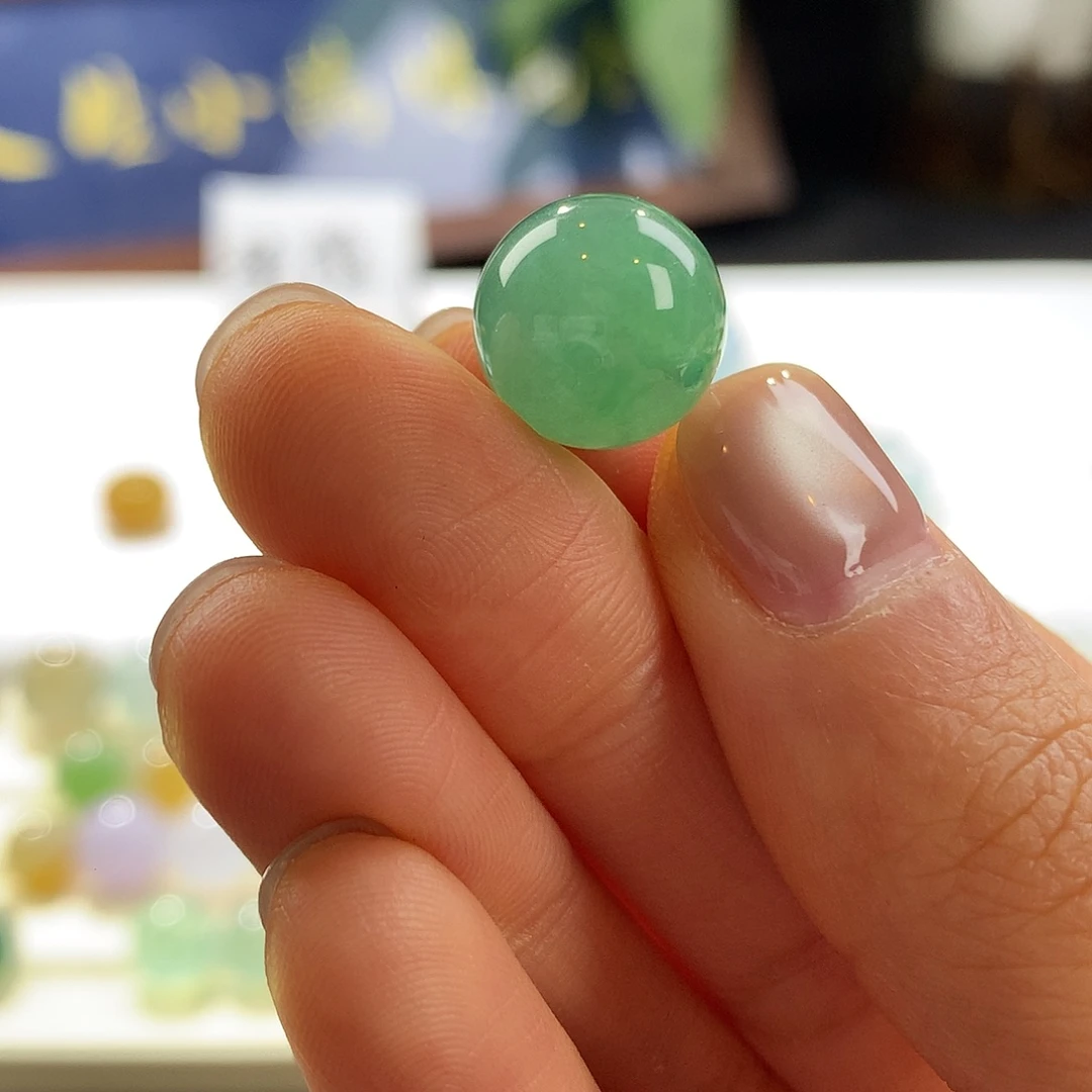 翡翠散珠翡翠珠子