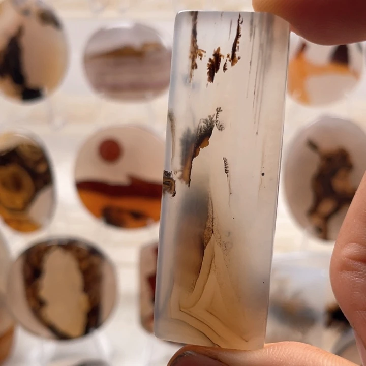 玛瑙/玉髓吊坠(不含链)未镶嵌