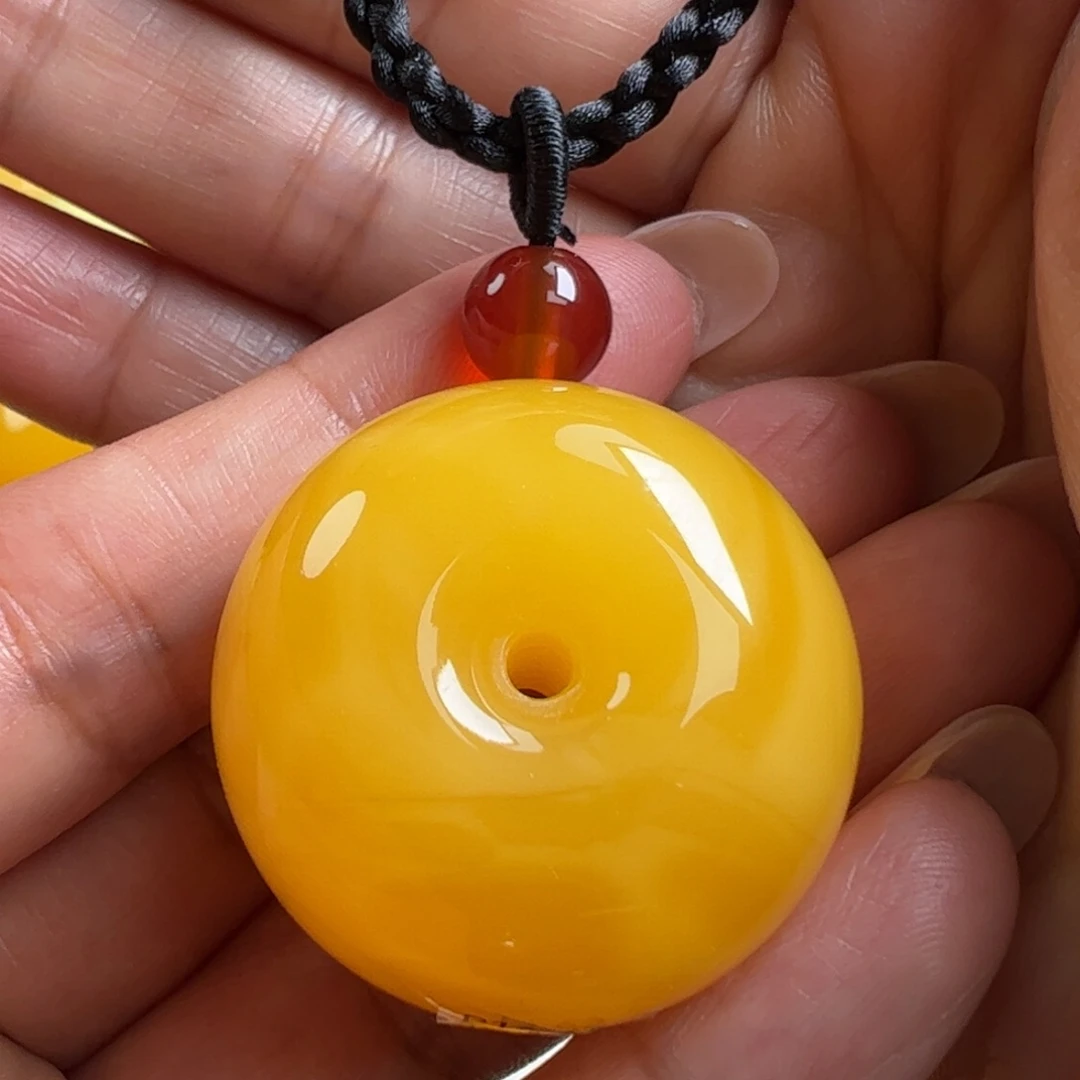 未镶嵌毛衣链蜜蜡无烤色无优化无补胶无煮蜜无辐照