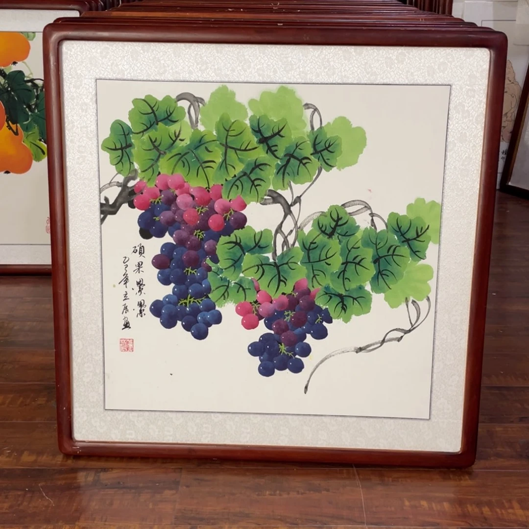 国画带框尺寸63*63厘米