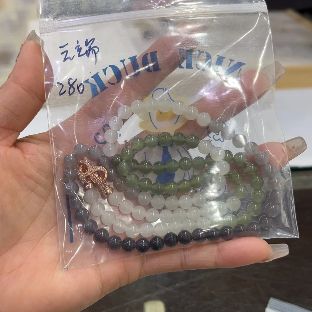 和田玉颈饰银S925镶嵌@*端