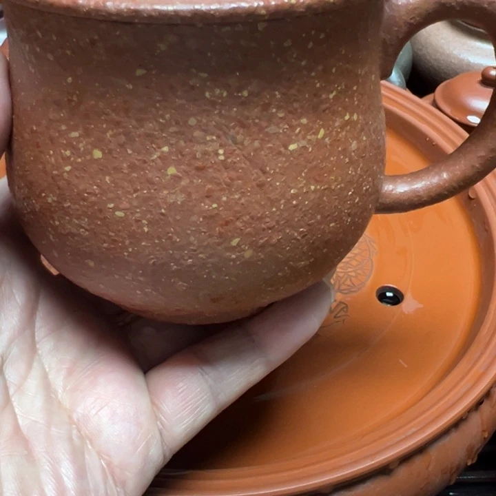 紫砂茶壶笑***坤宜兴原矿紫砂龙血砂