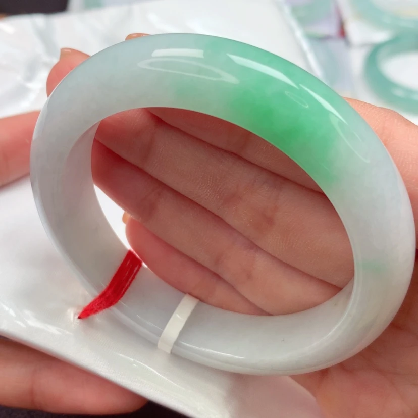 【闪购商品】翡翠手镯未镶嵌天然翡翠手镯