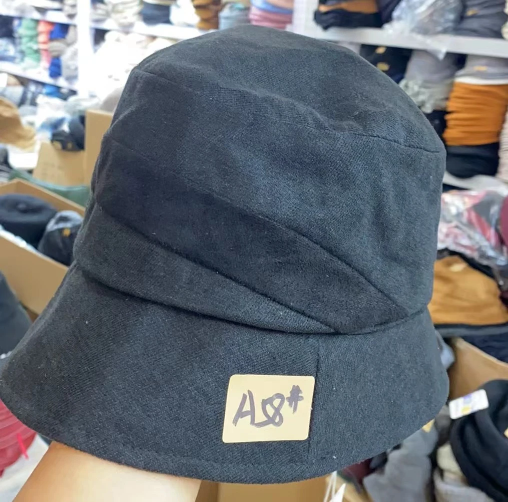 A58#拼色设计款盆帽