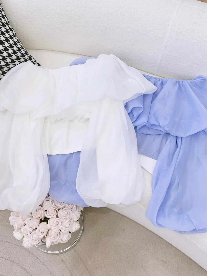 琳心丨夏季新款气质轻奢法式娃娃领长袖套头衫 JMZ4491