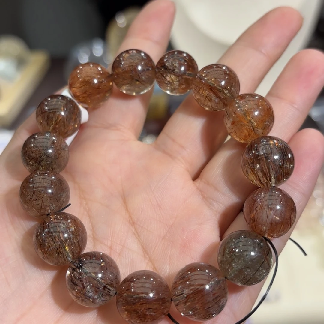 水晶手链未镶嵌手串14.8