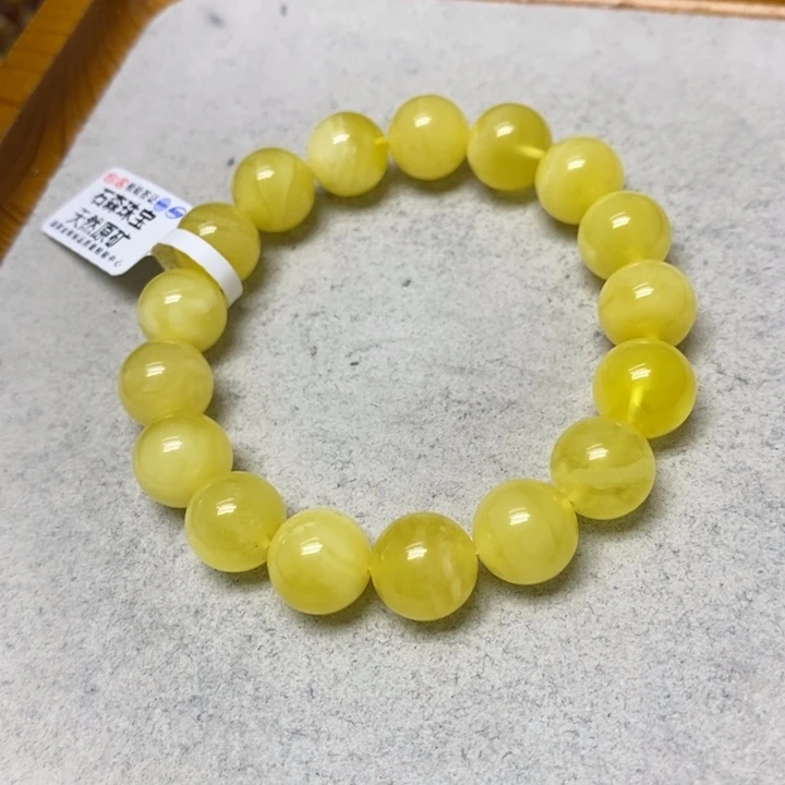 蜜蜡未镶嵌裸石串