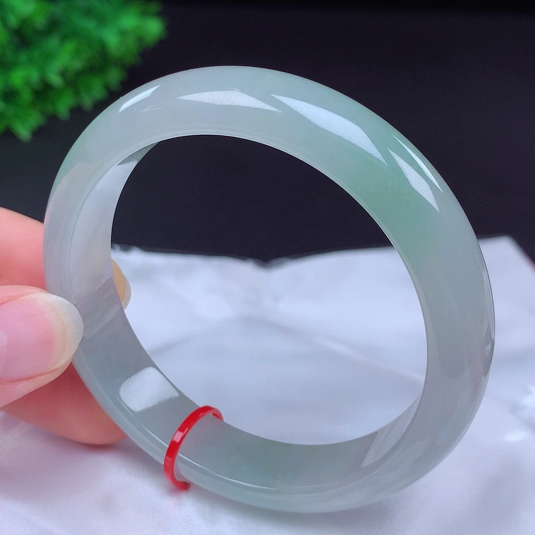 翡翠未镶嵌手镯58圈口431516