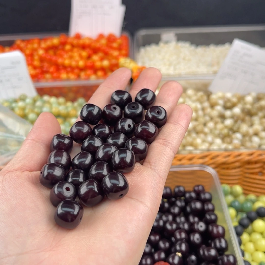 白玉菩提吊坠风**条z13mm 330颗瑕