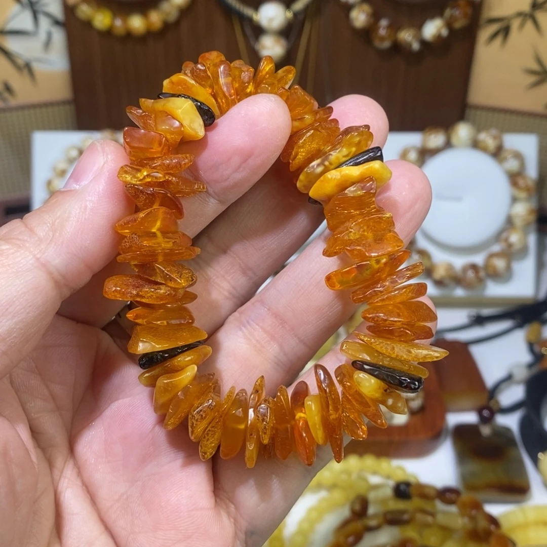 海漂籽料随型手串