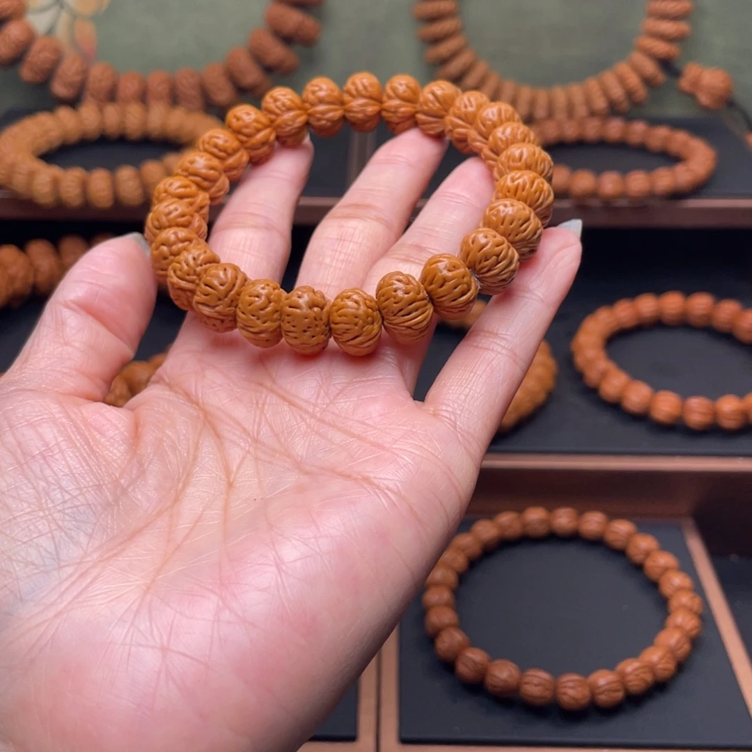 吊坠桃核13蟠桃单圈