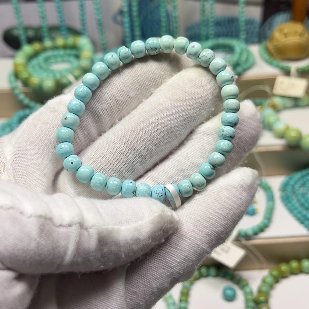 绿松石未镶嵌手链