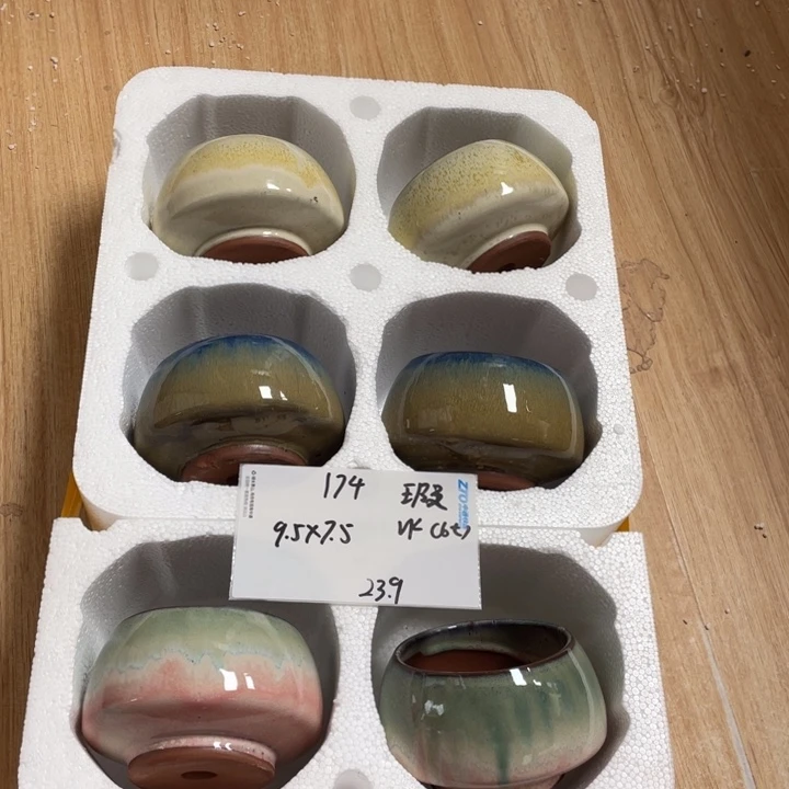 粗陶多肉花盆微瑕174