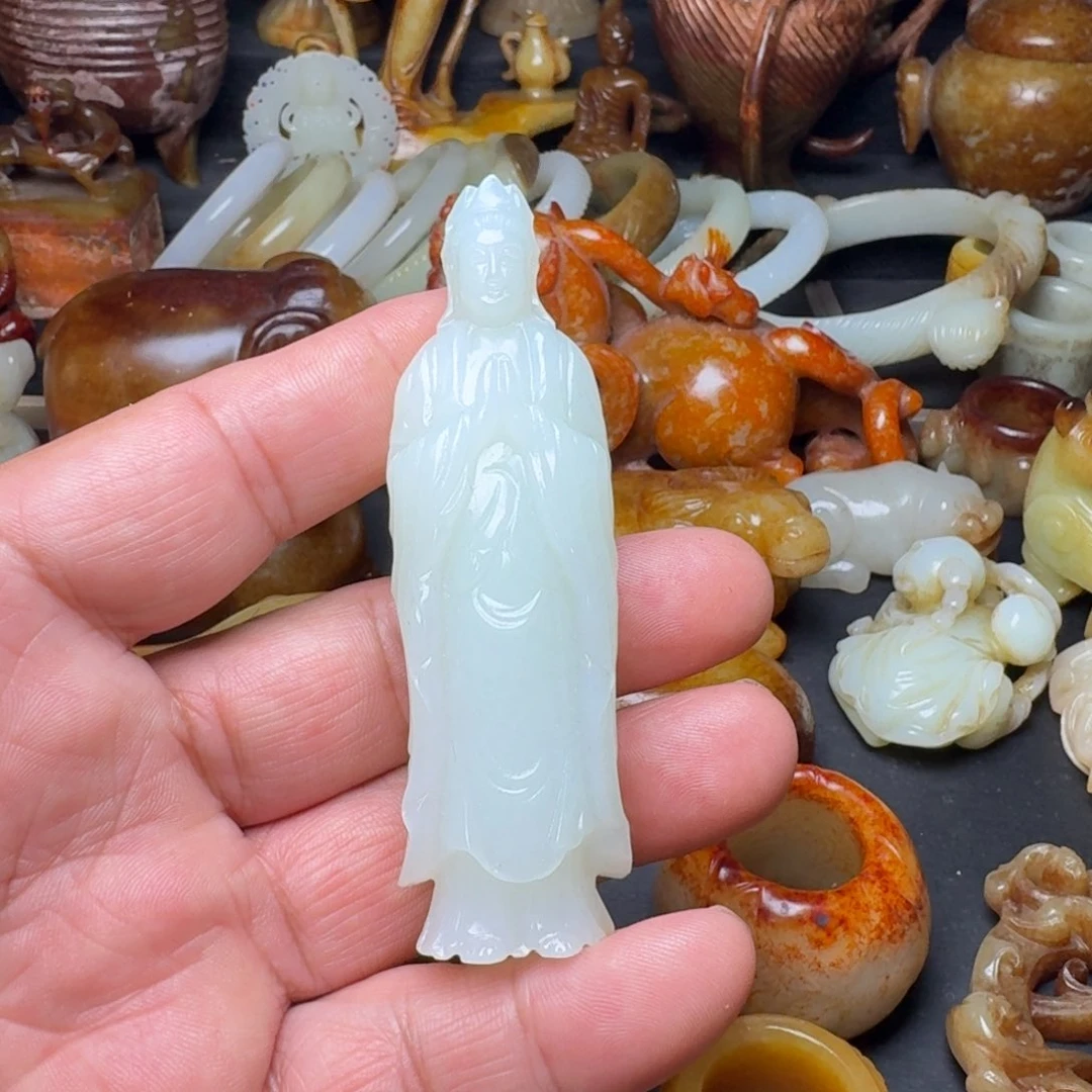 和田玉挂件未镶嵌