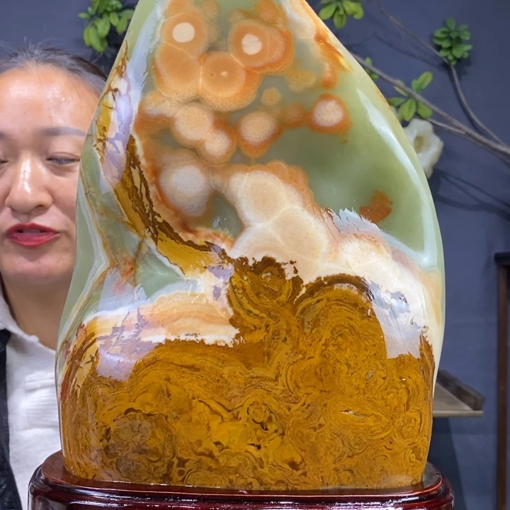 石材精品古青石摆件