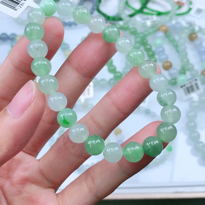 未镶嵌手链翡翠翡翠