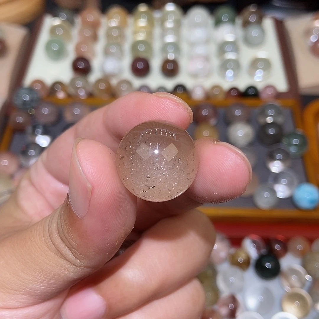 水晶未镶嵌珠宝半成品