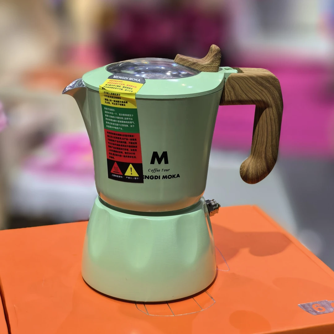 M春天绿胖子大麦系列新品双阀高端heihaosite摩卡壶
