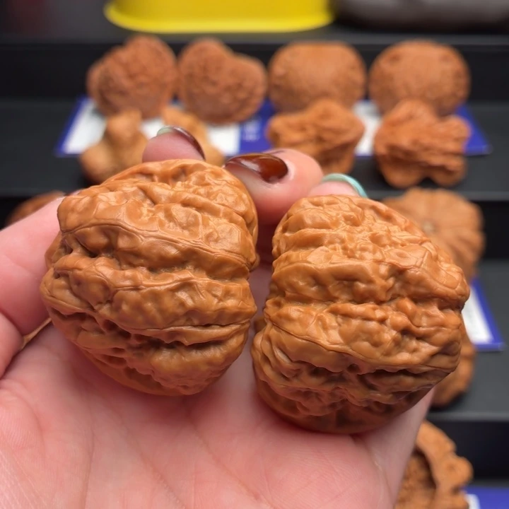 把件文玩核桃41尺蛤蟆头