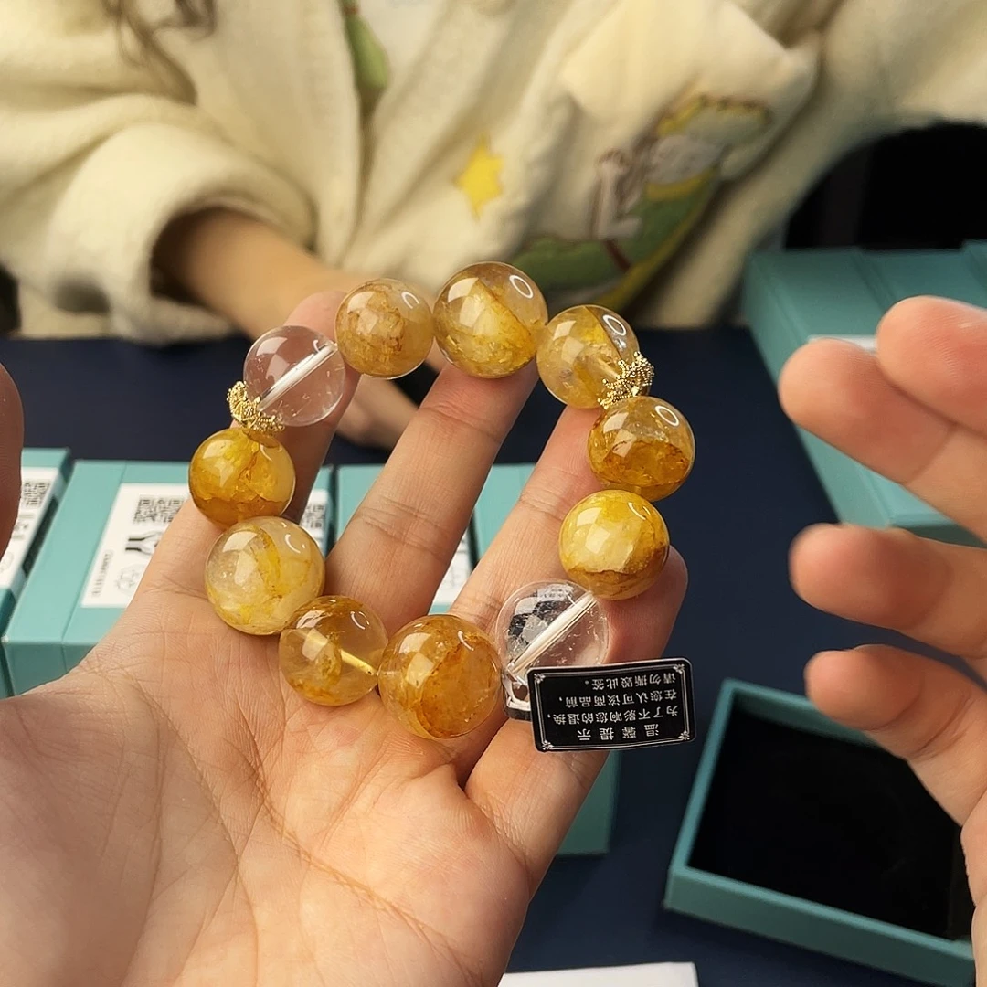 手链水晶银S925镶嵌