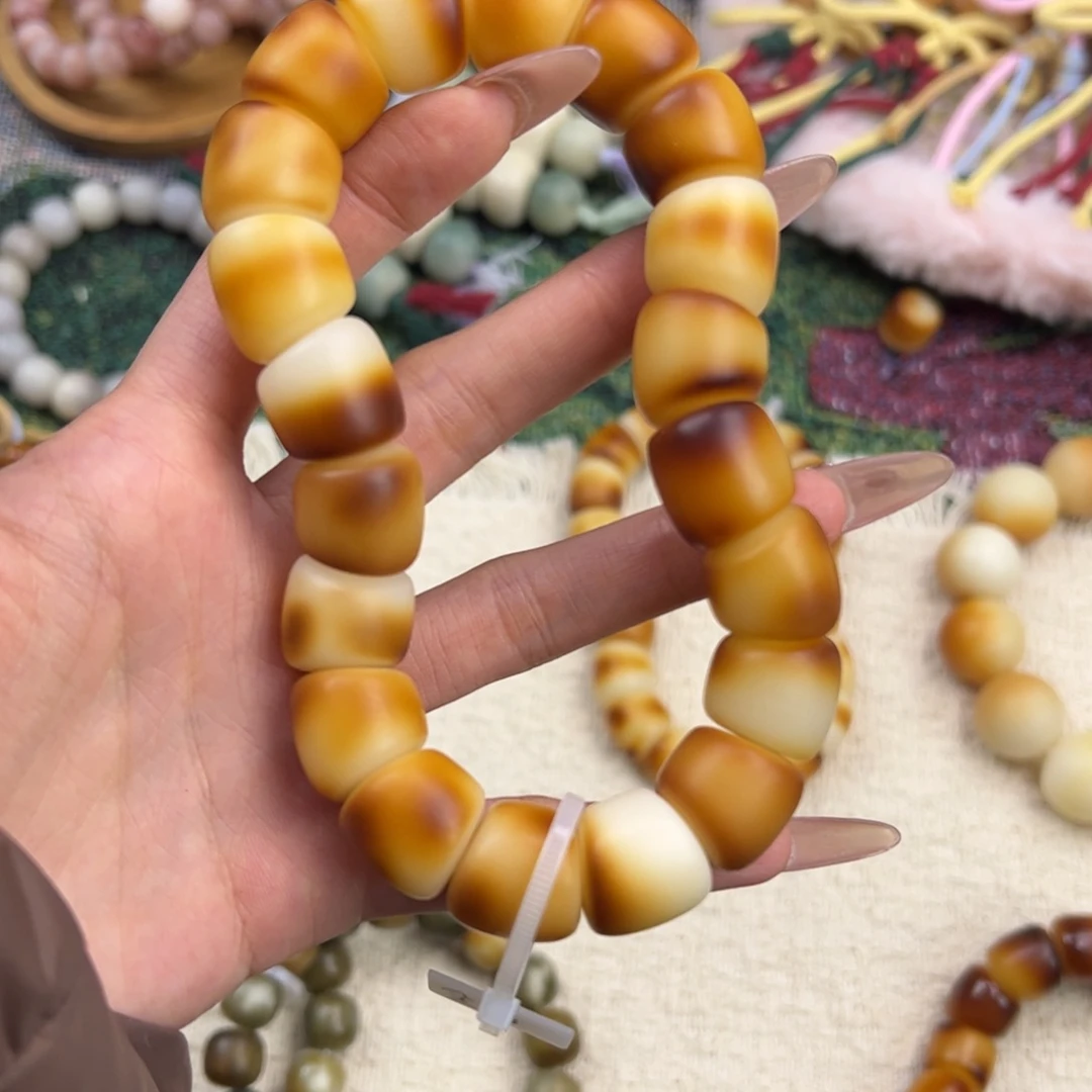 菩提根/象牙果吊坠干磨大 肠004