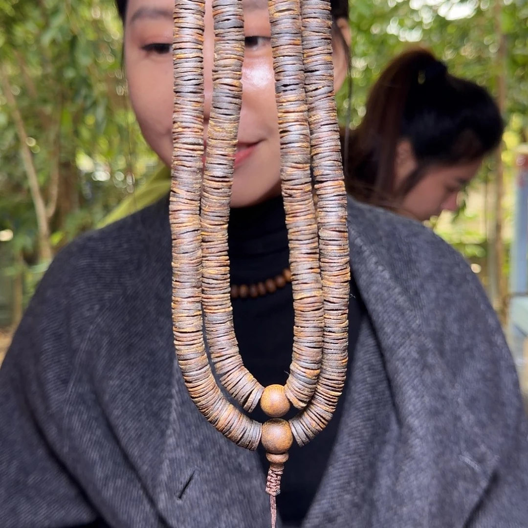 手串沉香2老白奇原母树黄红油金丝蜜结糖化沉水皮油一条1.0-63g