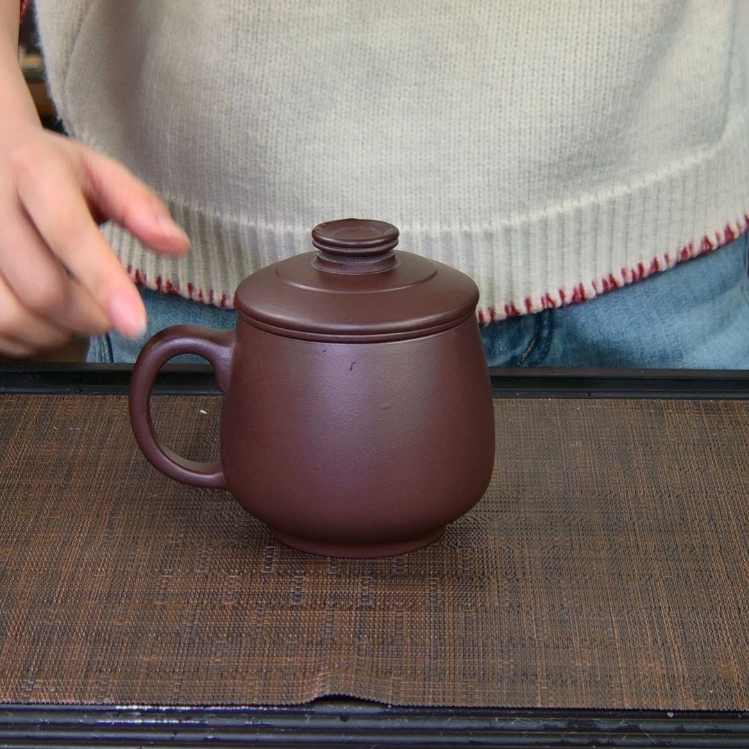 茶杯紫砂高货放漏