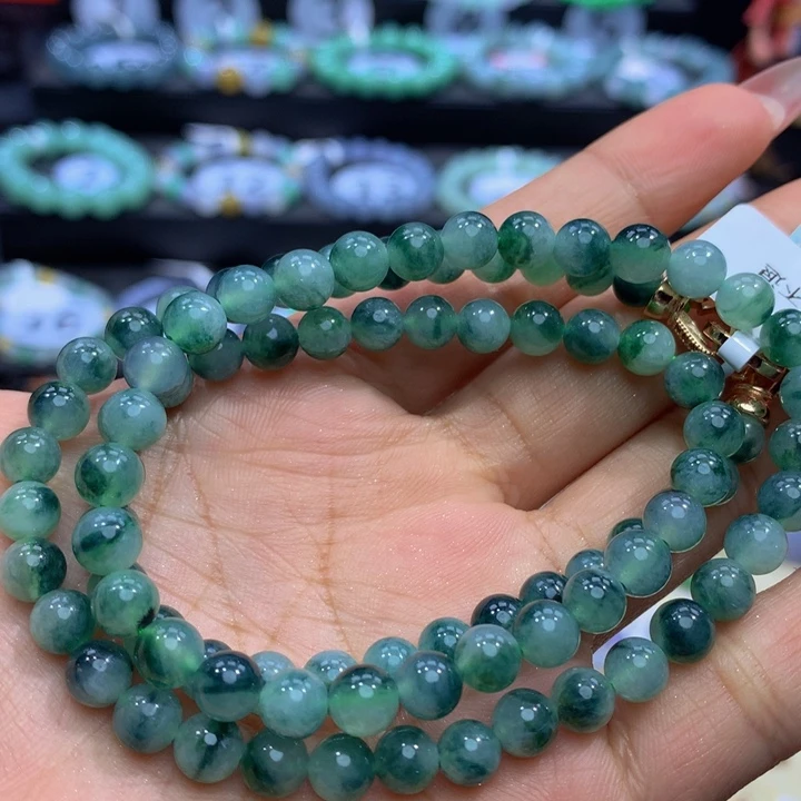 翡翠手链未镶嵌翡翠