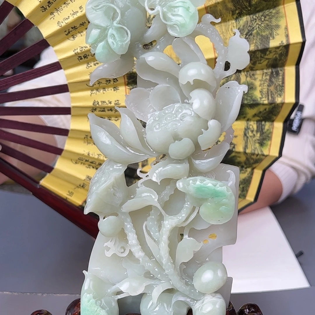 和田玉未镶嵌摆件
