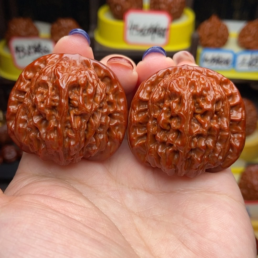 文玩核桃吊坠43四座楼