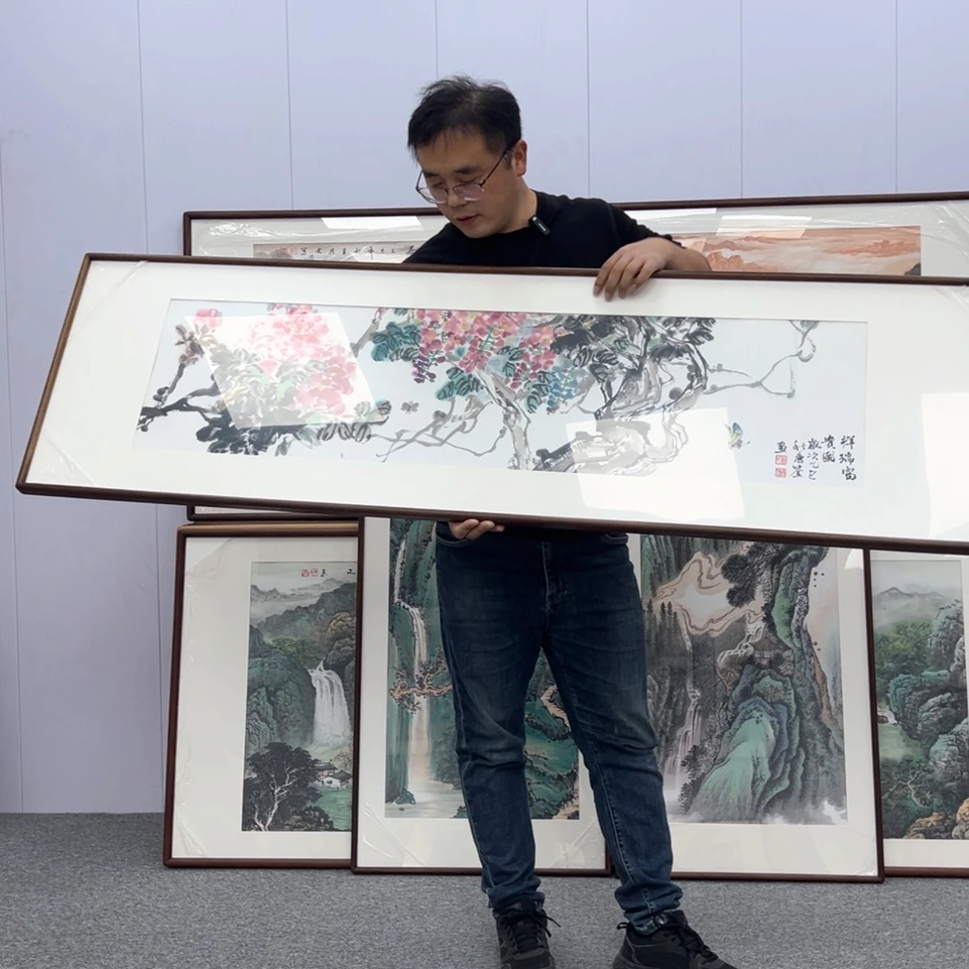 国画国画作品展170*50