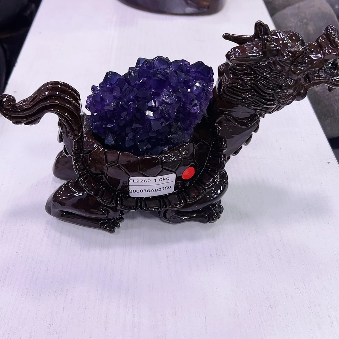 大型摆件（非配饰）未镶嵌紫晶
