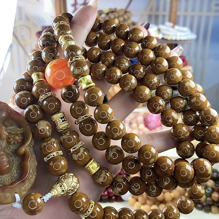 千眼菩提吊坠绿****】菩提