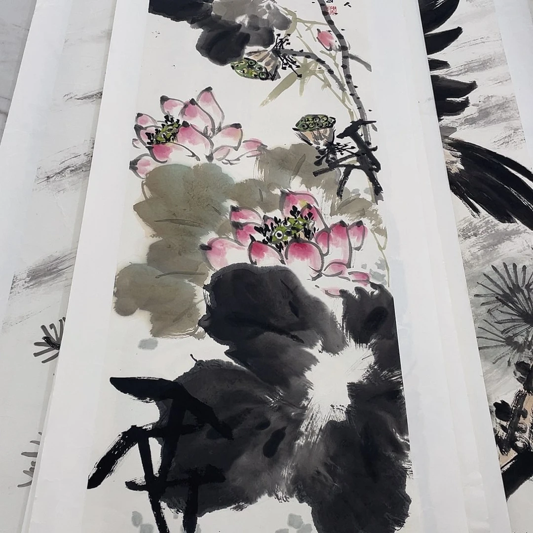 国画国画作品手绘作品