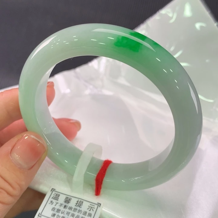 未镶嵌手镯翡翠正圈57