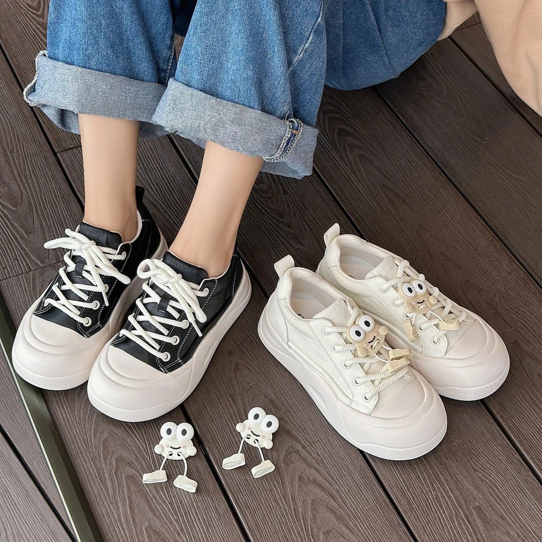 女款系带休闲鞋8310