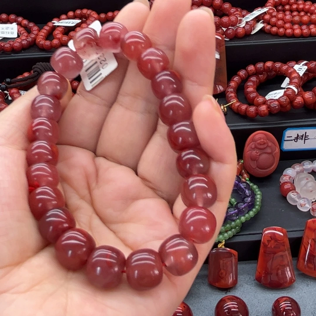 南红玛瑙未镶嵌配饰