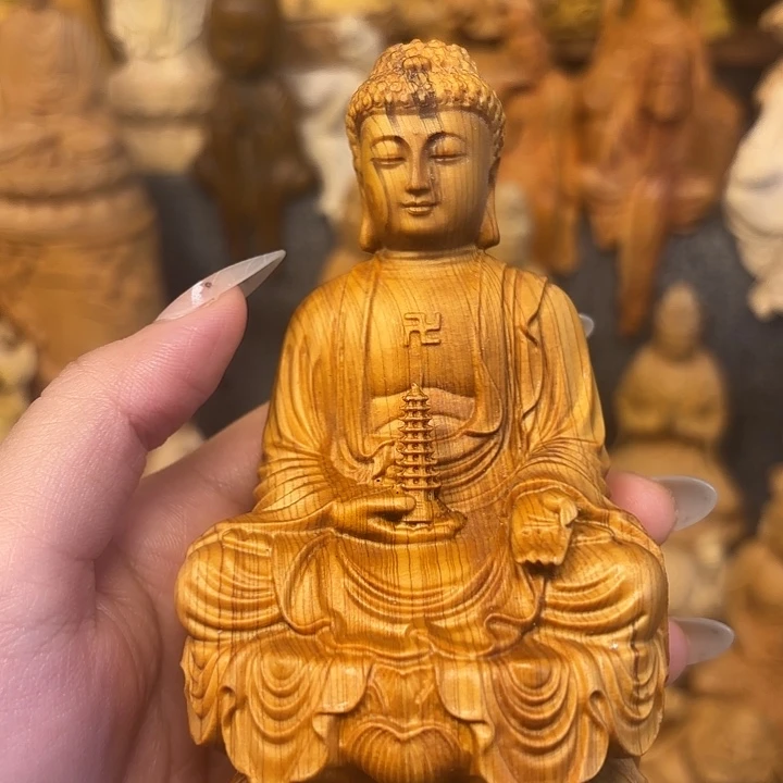 柏木（崖柏）崖柏瑕疵药师佛